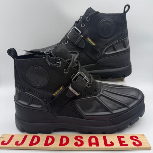 Polo Ralph Lauren OSLO Low Waterproof Leather Suede Duck Boots Men's Sz 14 D 

New Without Box