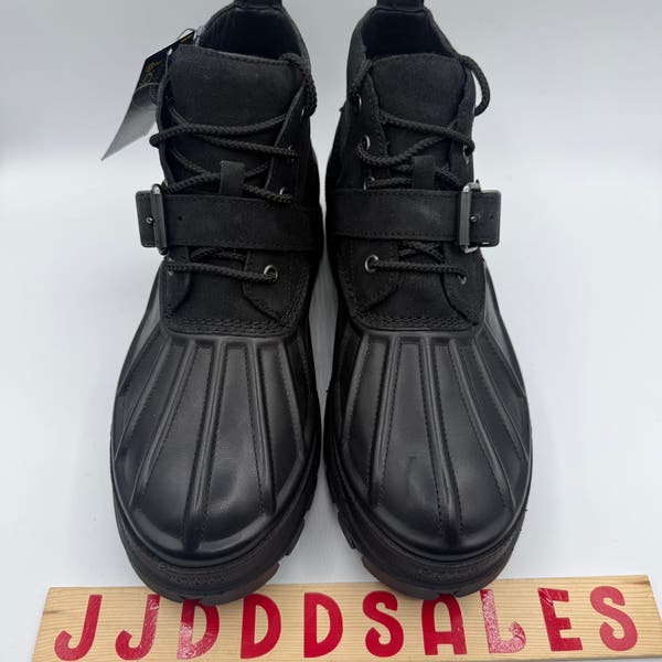 Polo Ralph Lauren OSLO Low Waterproof Leather Suede Duck Boots Men\'s Size 14 D Polo Ralph Lauren OSLO Low Waterproof Leather Suede Duck  main image 4