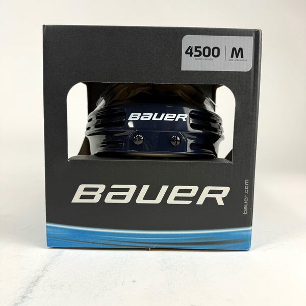 New Navy Bauer 4500 Helmet | Senior Medium