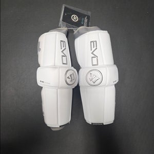 New Adult Medium Warrior Evo Arm Guard - white