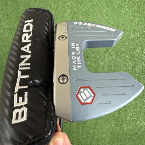 Bettinardi Inovai Rev 6.0 303SS 6061 AL Putter Left Handed 35