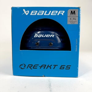 New Blue Bauer Re-Akt 65 Helmet | Senior Medium | St. Louis Blues