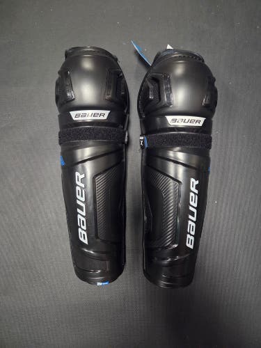Brand New Intermediate 14" Bauer X Shin Pads