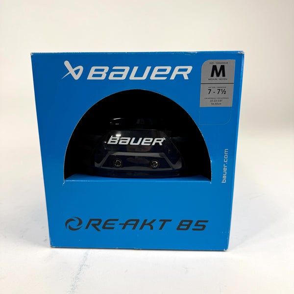 New Navy Bauer Re-Akt 85 Helmet | Senior Medium | St. Louis Blues