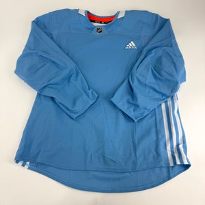 Brand New MIC Baby Blue Adidas Practice Jersey - Size 54