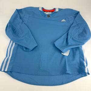 Brand New MIC Baby Blue Adidas Practice Jersey - Size 58