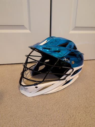 Chrome Blue Cascade XRS Pro Helmet (Used)