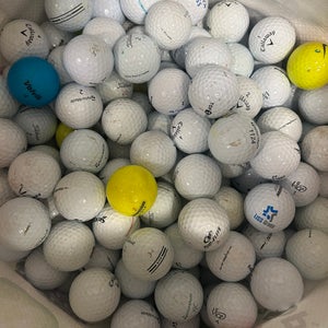 200 Assorted Used Golf Balls 3A quality