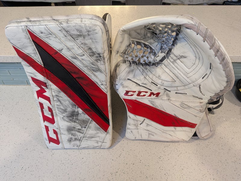 CCM Extreme Flex 3 Glove and 5 Blocker