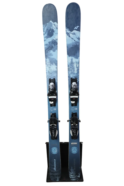 USED 2023 Nordica Santa Ana 93 Skis w/ Look NX 12 Bindings