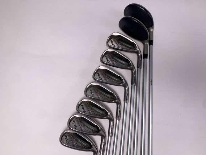 Ping Karsten 2014 Iron Set 4HY-5HY-6 Iron-PW+GW+SW KS 401 Regular Graphite RH
