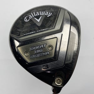Callaway Great Big Bertha 23 3 Fairway Wood 15* UST Mamiya Helium 4F1 Ladies RH