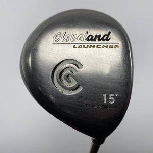 Cleveland Launcher Titanium 3 Fairway Wood 15* Launcher Gold 55g Regular RH