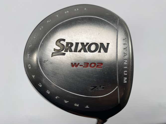 Srixon W-302 Driver 7.5* Stiff Graphite Mens RH