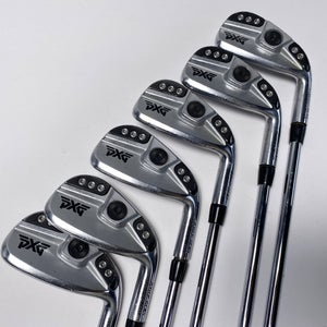 PXG 0311 P GEN5 Chrome Iron Set 5-PW True Temper Elevate MPH Stiff Steel Mens RH