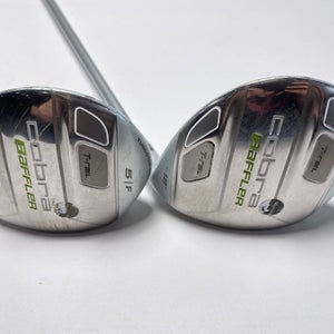 Cobra Baffler T-Rail 3 & 5 Fairway Wood Set 18* 20* Baffler Ladies Mens RH