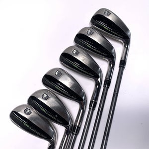 Wilson Launch Pad 2 Iron Set 5-PW+GW Even Flow 5.0 55g Senior No 9 iron RH