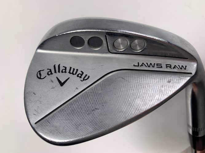 Callaway Jaws Raw Full Toe Chrome Sand Wedge SW 56* 10 True Temper DG RH