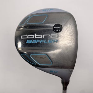 Cobra T-Rail + Womens 5 Fairway Wood 20* Graphite Design Tour AD G 55g Ladies RH