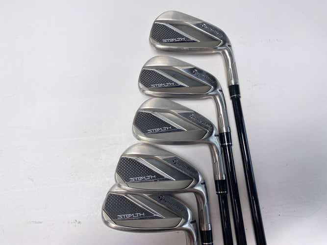 TaylorMade Stealth Iron Set 6-PW Fujikura Ventus Red 6R Regular RH +1''