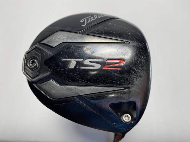 Titleist TS2 Driver 10.5* SK Fiber Hypersonic Regular Graphite Mens RH Dents