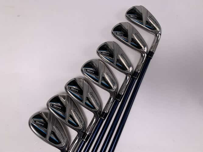 TaylorMade SIM MAX Iron Set 5-PW+GW+SW Fujikura Ventus Blue 7S Stiff RH