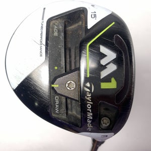 TaylorMade M1 2017 3 Fairway Wood 15* Kuro Kage Silver Ti Ni 70g Regular RH