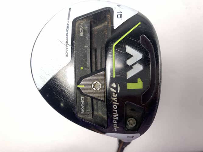 TaylorMade M1 2017 3 Fairway Wood 15* Kuro Kage Silver Ti Ni 70g Regular RH