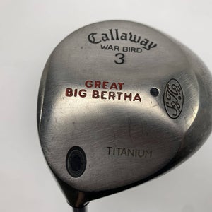 Callaway Big Bertha Warbird 3 Fairway Wood 15* Regular Graphite Mens LH