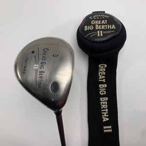 Callaway Great Big Bertha II 3 Fairway Wood 15* GBB System 50 Ladies RH HC