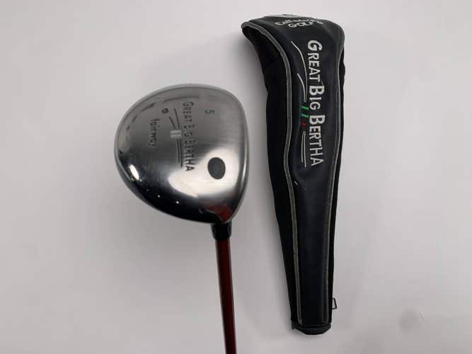 Callaway Great Big Bertha II 5 Fairway Wood 18* GBB System 60 Ladies RH HC