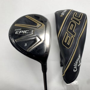 Callaway EPIC Star 3 Fairway Wood 15* Grand Bassara 49g Senior RH HC