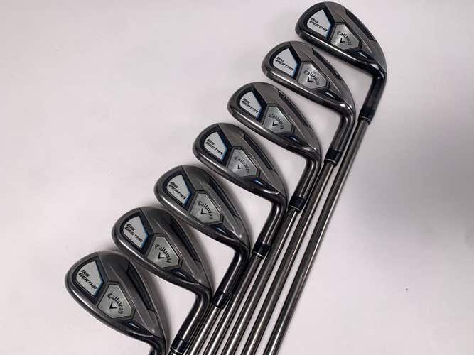Callaway Big Bertha 2015 Iron Set 6-PW+GW+SW Recoil 450 F1 Ladies RH