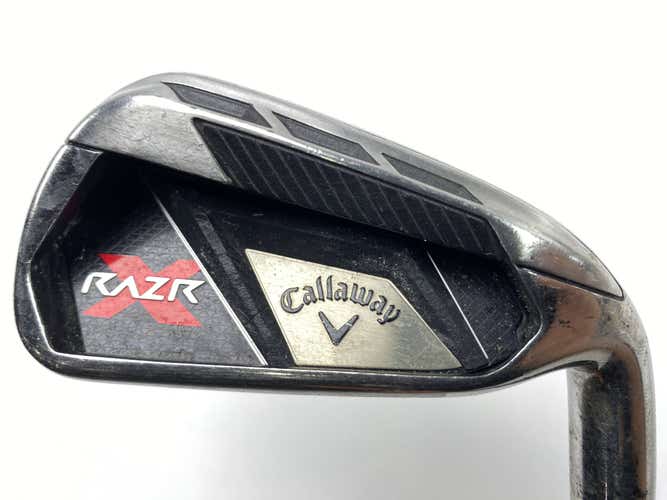 Callaway Razr X Single 6 Iron 75g Regular Graphite Mens RH