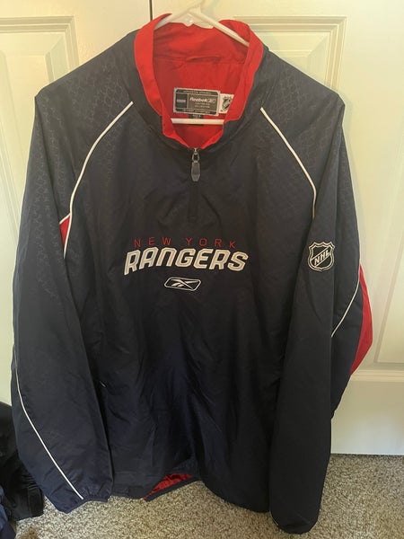 New York Rangers Blue Adult Unisex XL Reebok Jacket (Used)