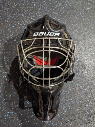 Senior Bauer NME 7 Cat Eye Goalie Mask Fit 3 Large