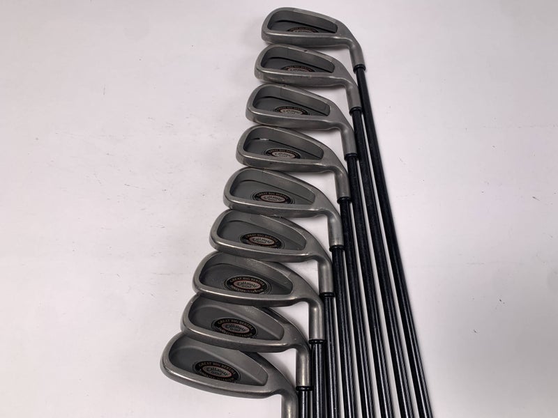 Callaway Big Bertha Tungsten Titanium Iron Set 3-PW+SW RCH 96 Regular RH