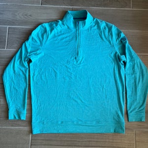Blue Men's Large Johnnie-O Sweatshirt (Used)