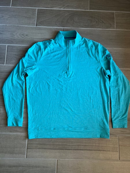Blue Men's Large Johnnie-O Sweatshirt (Used)