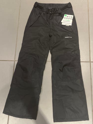 Black Unisex Youth Large Arctix Ski Pants (New)