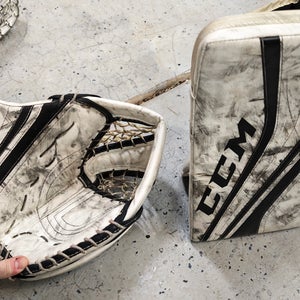 CCM Premier R1.9 Regular Senior Glove and Blocker (Used)