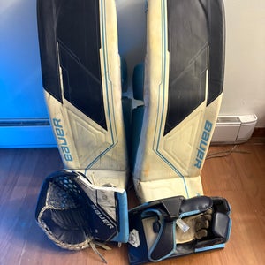 37" 2022 Bauer Mach Full Right Goalie Full Set Pro Stock (Used)
