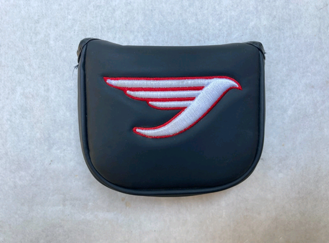 Tommy Armour Impact Mallet Putter Headcover - Magnetic Head Cover Black/Red NEW