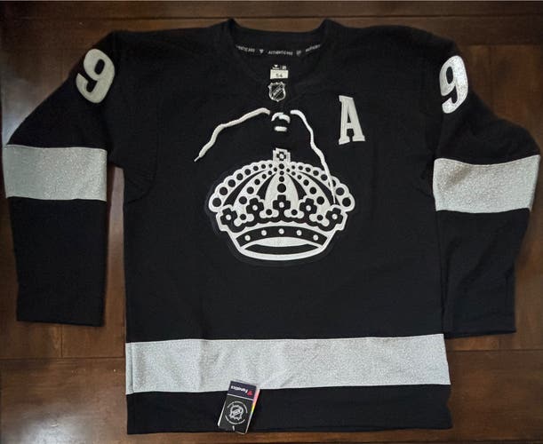 Los Angeles Kings #9 Adrian Kempe Alternate Black Adult XL (54) NWT