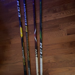 Senior Bauer Left Hand Hockey Stick P92 77 Flex Pro Stock (Used) (prices in description)