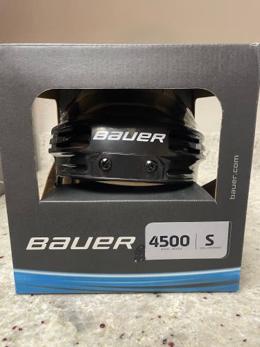 New in Box Small Black Bauer 4500 Hockey Helmet (New)