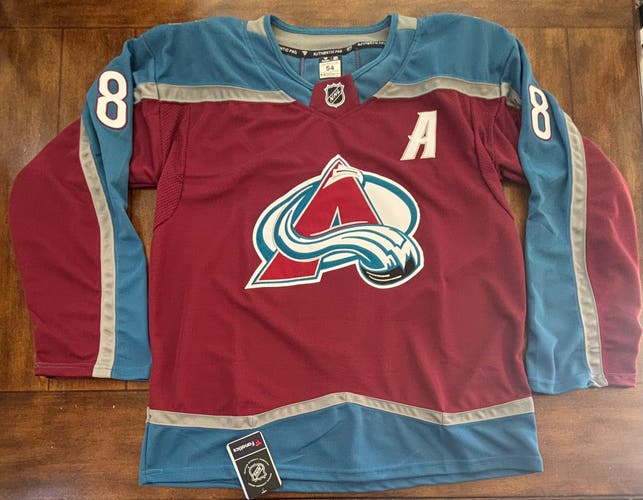 Cale Makar Colorado Avalanche Home Jersey Adult XL (54) NWT