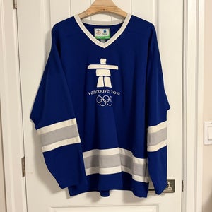 2010 Vancouver Olympics Elevate Team Canada Jersey Size XL-2XL
