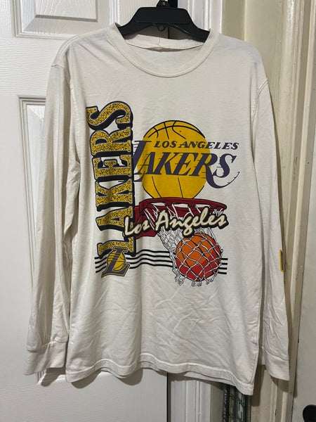 Los Angeles Lakers Basketball Long Sleeve Shirt Size Small NBA Ultra Game