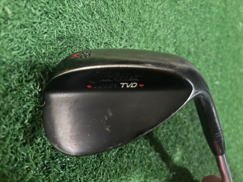 Titleist Titleist Vokey TVD-K Black Right Handed Wedge Extra Stiff Flex 58 Degree Steel Shaft (Used)